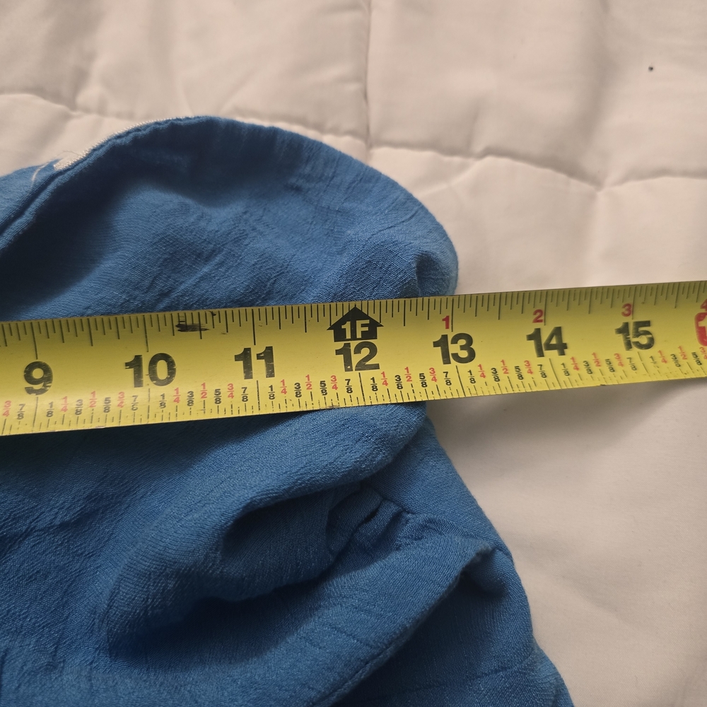 ​Princess Polly Blue Strapless Tiered Maxi Dress - Picture 10 of 12